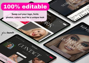 Makeup Artist SquareSpace 7.1 Template