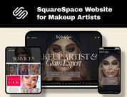 Makeup Artist SquareSpace 7.1 Template