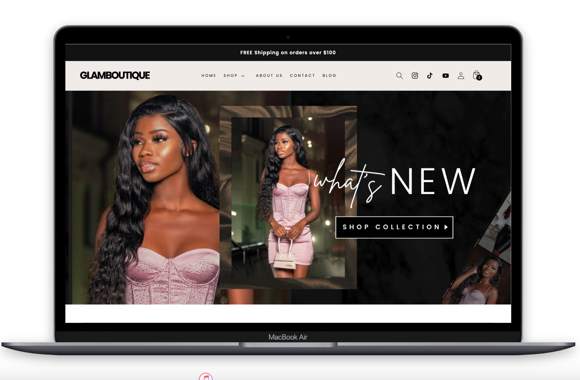 GlamBoutique | Shopify Theme for Fashion Brands